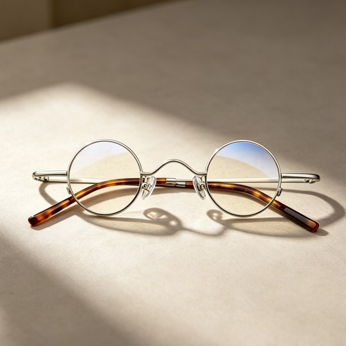 Vintage small round - small, 34mm