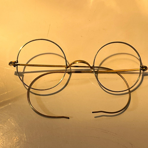 Vintage metal wire frame - vintage, full