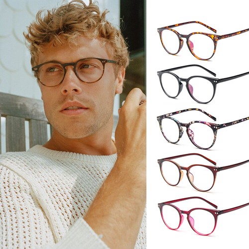 Round clear lens - clear, glasses