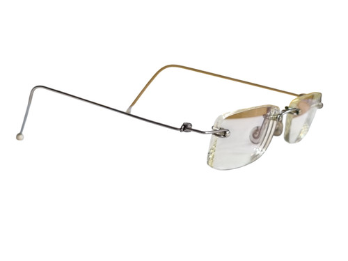 Vintage rimless glasses frame - rimless,