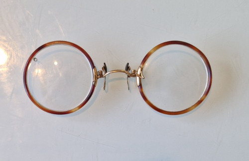 Antique pince nez spectacles - antique, pince-nez