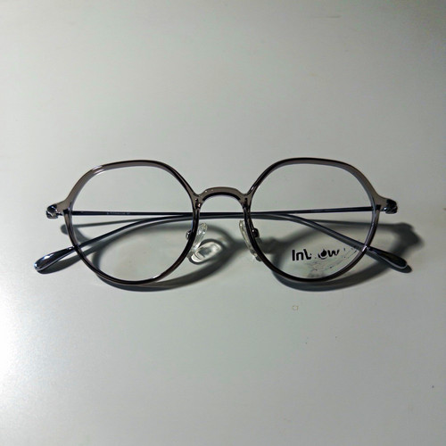 Brand new round metal - brand,
