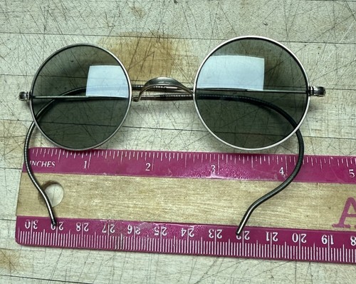 Vintage 1930s round wire - round, wire-rim
